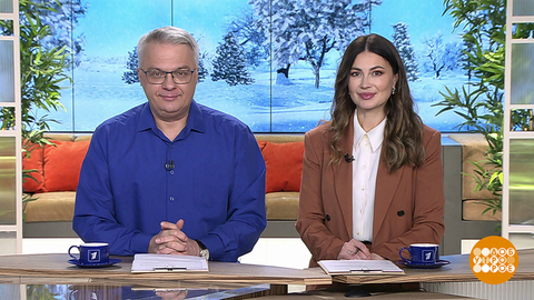 Встречайте Новый год с Первым каналом! Доброе утро. Фрагмент 