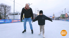 Папа вам не мама, с ним встанем на коньки! Доброе утро. Суббота. Фрагмент
