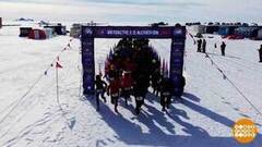 Международный Ледовый марафон: бегом по Антарктиде! Доброе утро. Суббота. Фрагмент 