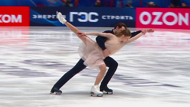 Василиса Кагановская — Максим Некрасов. Произвольный танец. Чемпионат России по фигурному катанию 2026