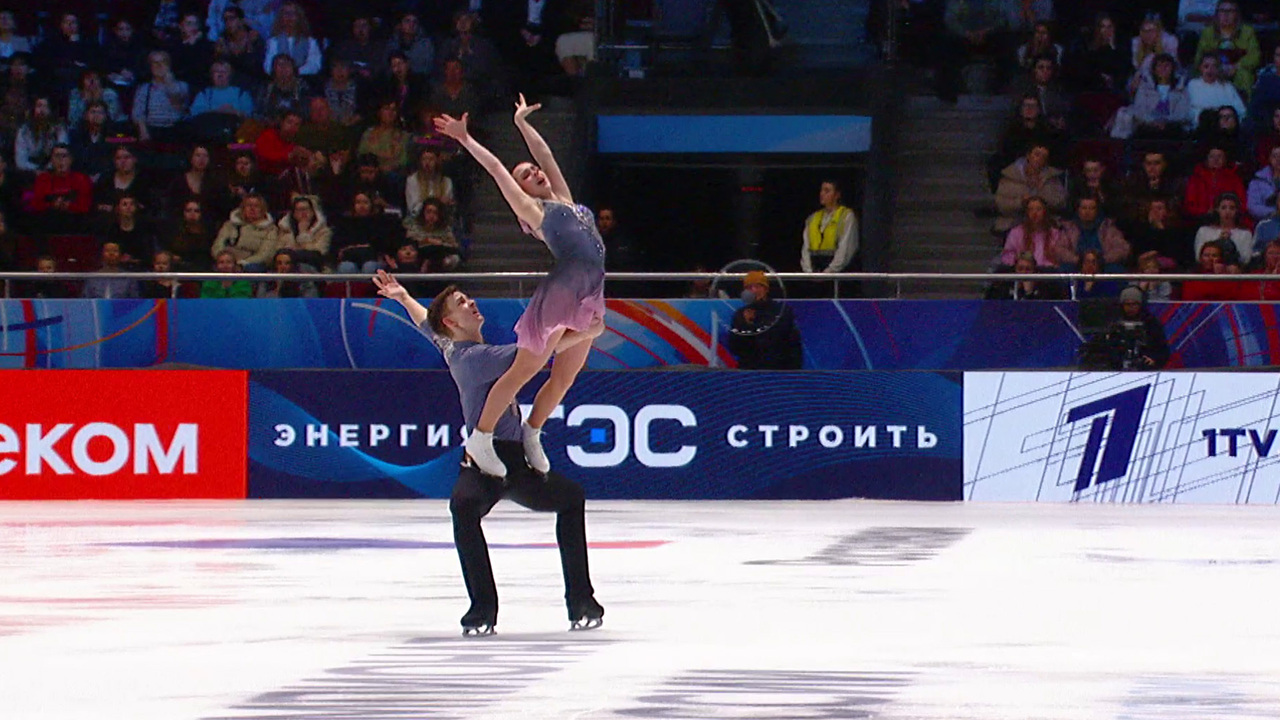 Юлия Артемьева — Алексей Брюханов. Пары. Произвольная программа. Чемпионат России по фигурному катанию 2026