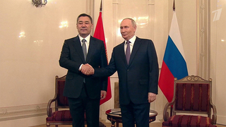 Владимир Путин провел встречу с коллегами из Киргизии и Белоруссии