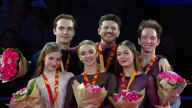 Церемония награждения. Танцы на льду. Чемпионат России по фигурному катанию 2026