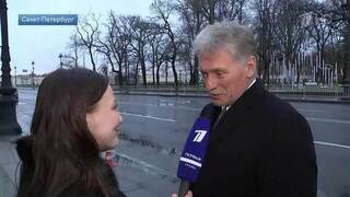 Песков заявил, что петербургская программа президента РФ носит рабочий характер