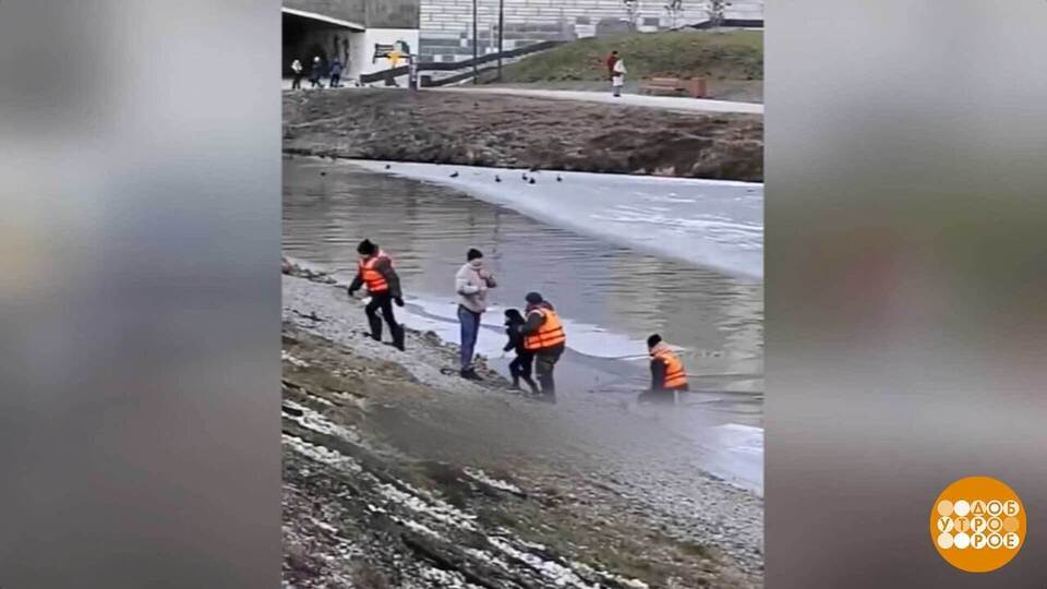 Осторожно, тонкий лед! Доброе утро. Фрагмент выпуска от 22.12.2025