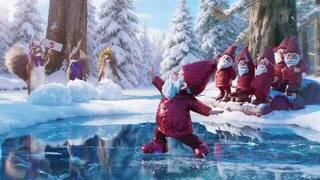 Новогодние белки и гномы. «Фигурист». Новый год с Первым