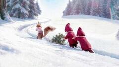 Новогодние белки и гномы. «Елка». Новый год с Первым