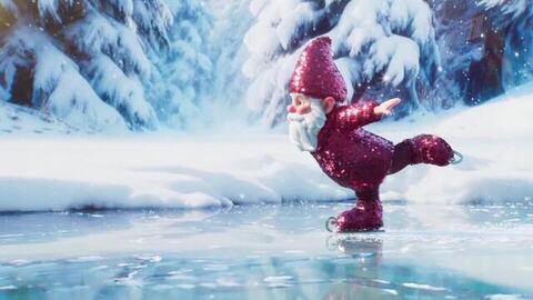 Новогодние белки и гномы. «Фигурное катание». Новый год с Первым