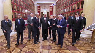 Впервые в интерьерах Эрмитажа стартовал неформальный предновогодний саммит СНГ