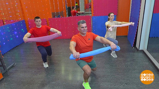 Зарядка с полотенцем: укрепляем все мышцы! Доброе утро. Фрагмент