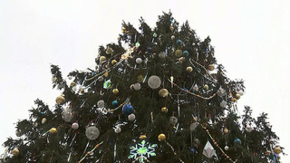 Главную елку страны украсили в стиле «Морозный узор»