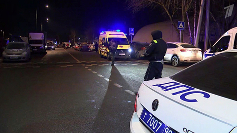 В результате взрыва на юге Москвы пострадали двое сотрудников ДПС