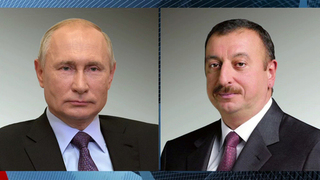 Владимир Путин по телефону поздравил президента Азербайджана Ильхама Алиева с днем рождения