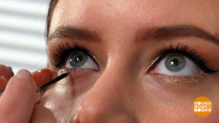 Стойкий макияж для новогодней вечеринки. Доброе утро. Фрагмент 