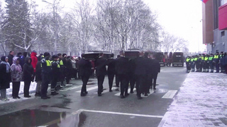 В Москве простились с автоинспекторами, которые ценой жизни остановили террориста