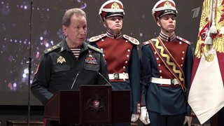 Виктор Золотов поздравил сотрудников Росгвардии с Новым годом и вручил награды бойцам