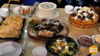 Новогоднее застолье: не только оливье... Доброе утро. Фрагмент 