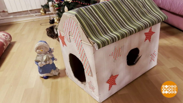 Вторая жизнь упаковочной бумаги. Доброе утро. Фрагмент