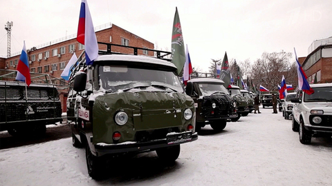 «Народный фронт» отправил крупную партию техники на передовую