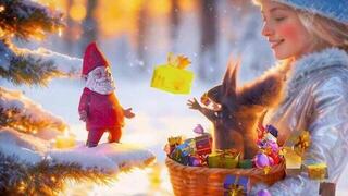Новогодние белки и гномы. «Снегурочка». Новый год с Первым