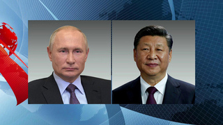 Председатель КНР Си Цзиньпин поздравил Владимира Путина с Новым годом