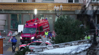 В Швейцарии произошел сильный пожар в баре на популярном горнолыжном курорте