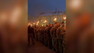 Украина отметила день рождения Степана Бандеры факельным шествием