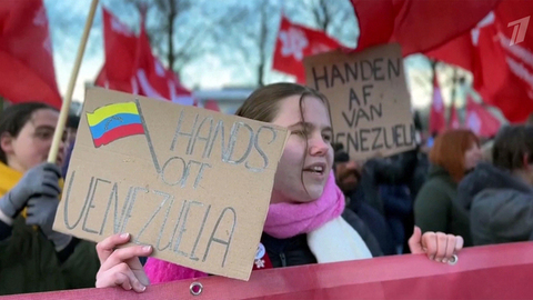 В разных странах проходят массовые акции в поддержку президента Венесуэлы Николоса Мадуро