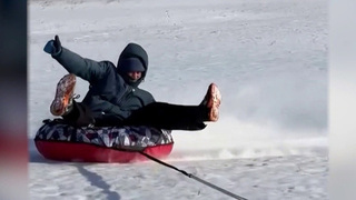 Катание на тюбингах и санках без соблюдения мер безопасности может закончиться трагедией