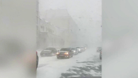 В Приморье начался снежный буран