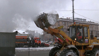Столичный регион приходит в себя после удара циклона «Фрэнсис», принесшего снегопад