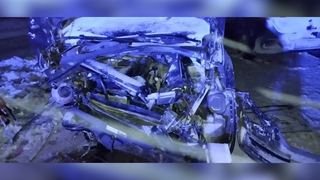 В Карелии пострадали девять человек после столкновения двух автомобилей: кадры