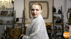 Оренбургский пуховый платок — всегда в тренде! Доброе утро. Фрагмент 