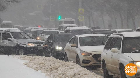 А снег идет, а снег идет... Доброе утро. Фрагмент 
