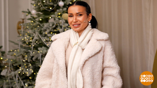 Один шарф — три стильных теплых образа! Доброе утро. Фрагмент 