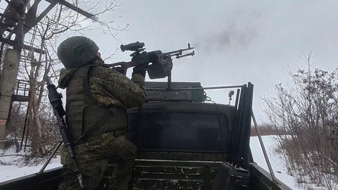 На передовой работают мобильные огневые группы