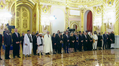 Владимир Путин принял верительные грамоты у новых послов иностранных государств