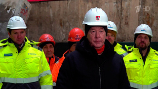 Сергей Собянин дал старт проходке нового тоннеля Рублево-Архангельской линии метрополитена