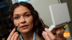 Как быстро поправить макияж. Доброе утро. Фрагмент