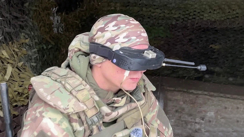 В районе Константиновки российские беспилотники уничтожают вражескую технику