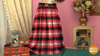 Юбка в клетку: нестареющая классика от Ольги Никишичевой. Доброе утро. Суббота. Фрагмент 