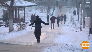 Гололед — это вам не гололедица! Доброе утро. Суббота. Фрагмент 