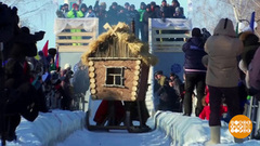 Зимние гонки: на всем, что едет! Доброе утро. Суббота. Фрагмент 