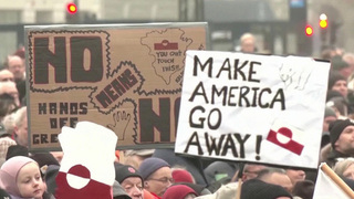 В Дании тысячи людей вышли на улицы, чтобы выразить протест против угроз Трампа