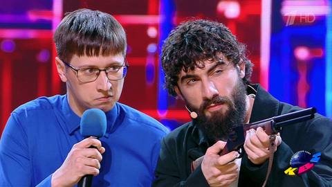 Сборная России. Приветствие. Кубок мэра Москвы. КВН. Фрагмент 