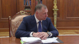 Владимир Путин встретился с вице-премьером Маратом Хуснуллиным