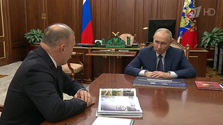 Владимир Путин провел встречу с главой Адыгеи