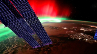 Космонавт Кудь-Сверчков показал сделанные с борта МКС кадры северного сияния