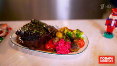 Томленая говяжья лопатка в паназиатском стиле