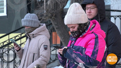 Мороз щиплет нос! И рот затыкает... Доброе утро. Фрагмент 